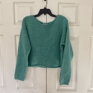 Madewell Seafoam Knit Sweater, size small, NWT